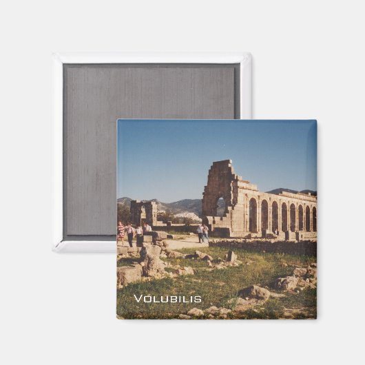 Ruins van Volubilis Magneet (Voorkant / Achterkant)