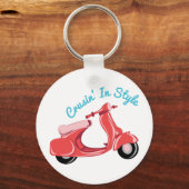 Ruis in stijl sleutelhanger (Voorkant)