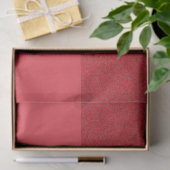 Ruis-over-glad tomaat rood weefsel papier (Custom) (Geschenk)