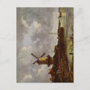 Ruisdael, Jacob Isaaksz. van M?hle von Wijk bei Du Briefkaart