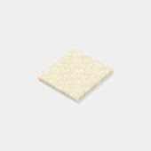 Ruisende Bloemen Neutraal - Gouden Tarwe Post-it® Notes (Schuin)