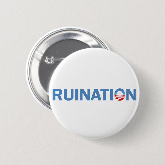 Ruïsering Ronde Button 5,7 Cm (Voorkant /achterkant)