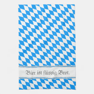 Ruit Beieren / Beierse puur Theedoek