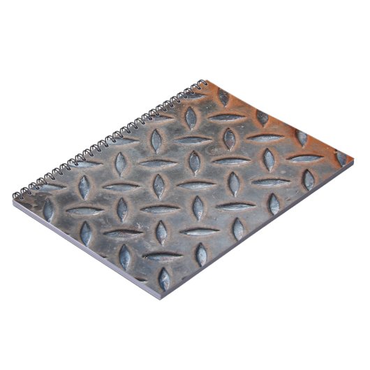 Ruitdiamantachtergrond, gelast surf notitieboek (Linkerzijde)