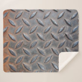 Ruitdiamantachtergrond, gelast surf sherpa deken (Voorkant (horizontaal))