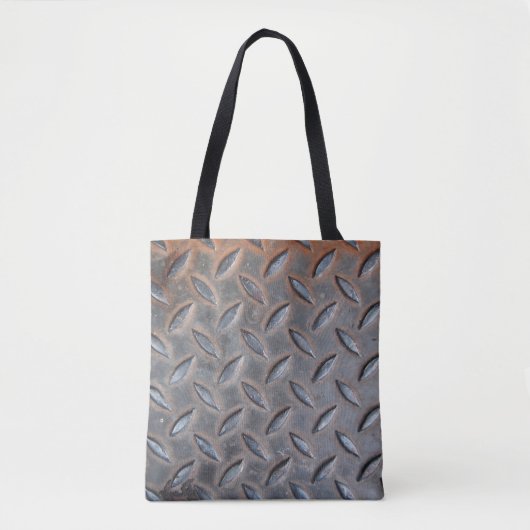 Ruitdiamantachtergrond, gelast surf tote bag (Voorkant)