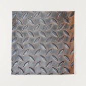 Ruitdiamantachtergrond, gelast surf wandkleed (Voorkant (horizontaal))