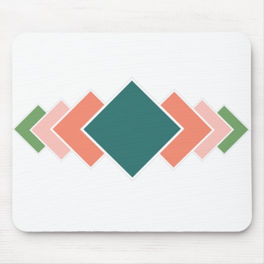 Ruitdiamanten herhalen muismat (Voorkant)
