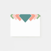 Ruitdiamanten herhalen post-it® notes (Voorkant)