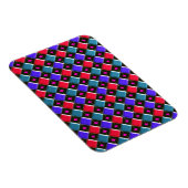 Ruitdiamanten U Creëer Magnet Magneet (Rechterzijde)