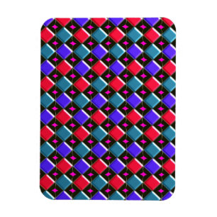 Ruitdiamanten U Creëer Magnet Magneet