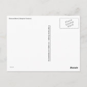 Ruitduif (Geopelia Cuneata) Briefkaart (Achterkant)