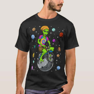 Ruite Ruimtevaarder Tie Dye Hippie T-shirt