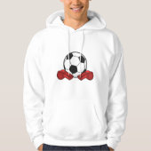 Ruiteistel en Voetbal Hoodie (Voorkant)