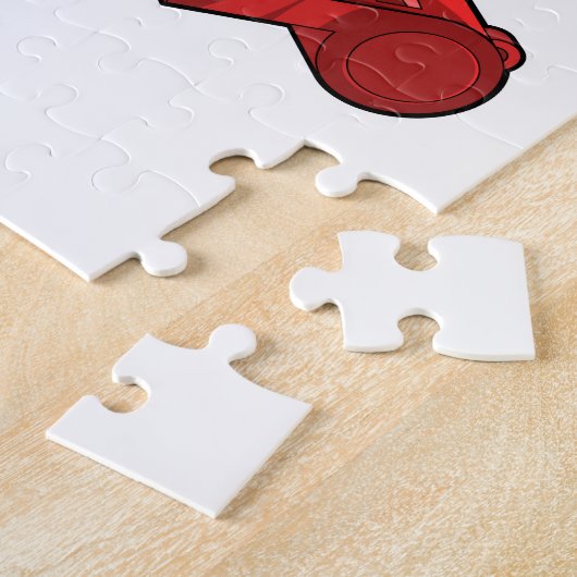 Ruiteistel en Voetbal Legpuzzel (Zijkant)