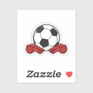 Ruiteistel en Voetbal Sticker