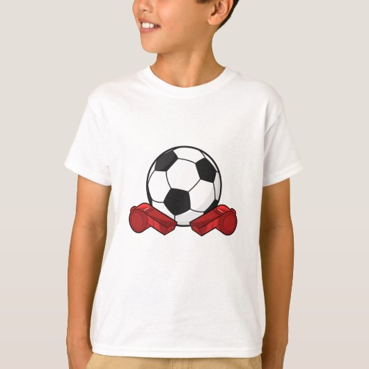 Ruiteistel en Voetbal T-shirt (Voorkant)