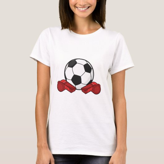 Ruiteistel en Voetbal T-shirt (Voorkant)