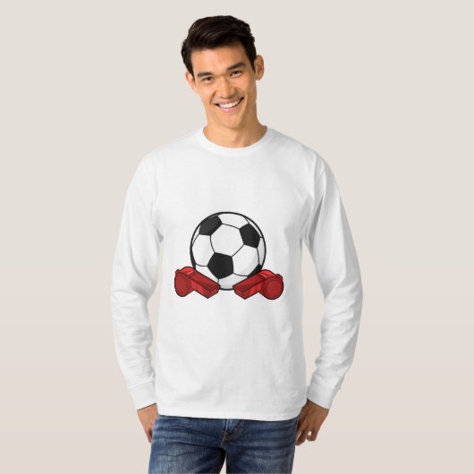 Ruiteistel en Voetbal T-shirt (Voorkant volledig)