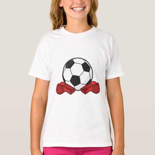 Ruiteistel en Voetbal T-shirt (Voorkant)