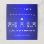 Ruiten en parelbruinkoolkaart plaatskaartje (Buitenkant ongevouwen)