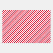 Ruiten, harten en stripes, papierbladen voor onmid inpakpapier vel (Voorkant 3)