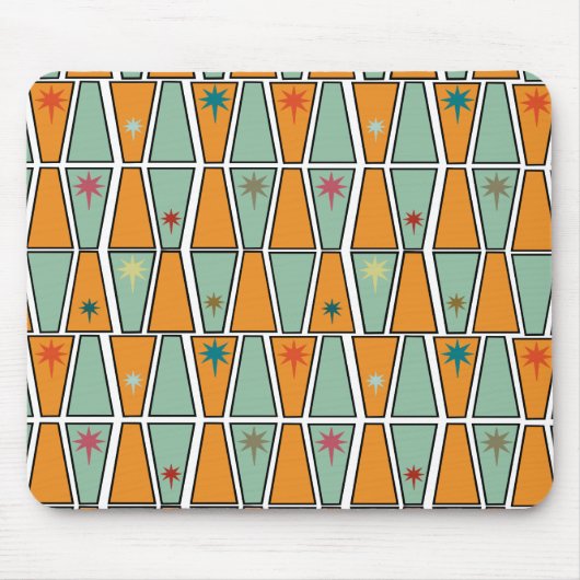 Ruiten met sterrenexplosies muismat (Voorkant)