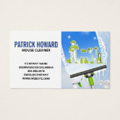 Ruiten schoonmaken | Rubber | Schoonmaakmiddel Visitekaartje (Voorkant)