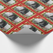 Ruitenbootrootjes paardenschotel cadeaupapier (Hoek)