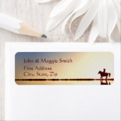 Ruitend Boerderij Etiket (Insitu)