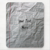 Ruitend gelaagd papier muismat (Voorkant)