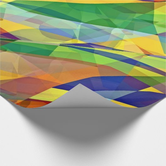 Ruitend glas cadeaupapier (Hoek)