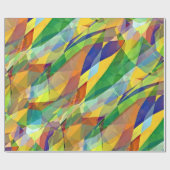 Ruitend glas cadeaupapier (Vlak)