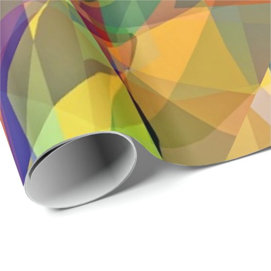 Ruitend glas cadeaupapier (Rol Hoek)