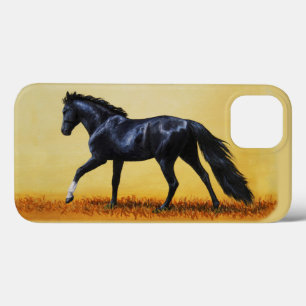 Ruitend Horse Black Stallion Case-Mate iPhone Case