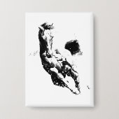 Ruitend paard button (Voorkant)
