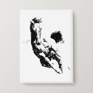 Ruitend paard button