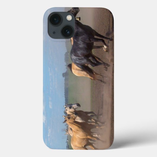 Ruitend paard Herd Case-Mate iPhone Case (Achterkant)