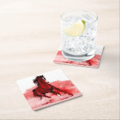 Ruitend paard kartonnen onderzetters (Insitu)