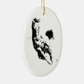 Ruitend paard keramisch ornament (Rechts)