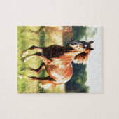 Ruitend paard legpuzzel (Horizontaal)