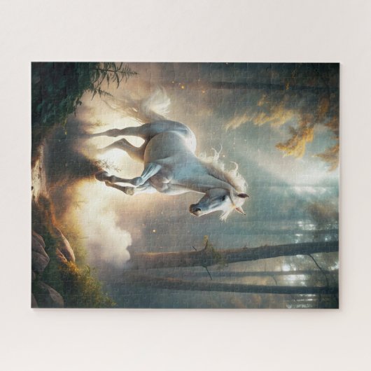 Ruitend paard legpuzzel (Horizontaal)