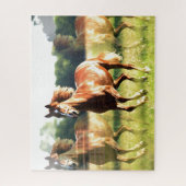 Ruitend paard legpuzzel (Verticaal)