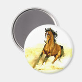 Ruitend paard magneet (Voorkant / Achterkant)