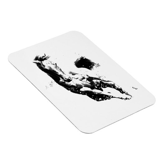 Ruitend paard magneet (Rechterzijde)