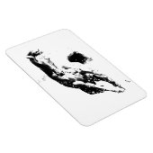 Ruitend paard magneet (Rechterzijde)