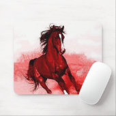 Ruitend paard muismat (Met muis)