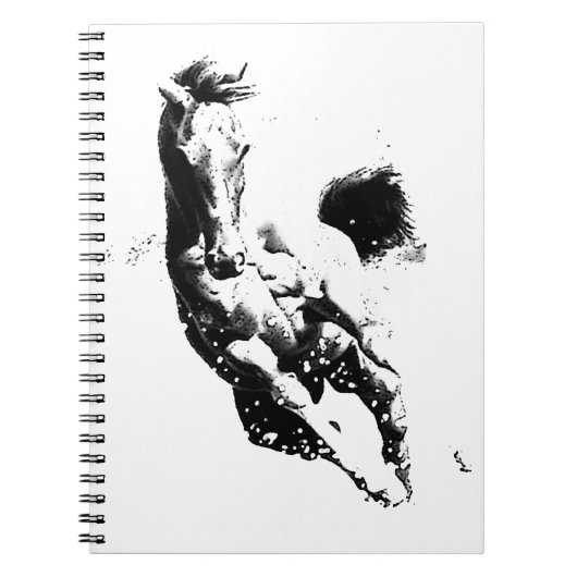 Ruitend paard notitieboek (Voorkant)
