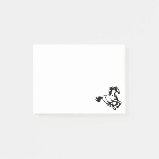 Ruitend paard post-it® notes (Voorkant)