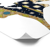 Ruitend paard poster (Hoek)